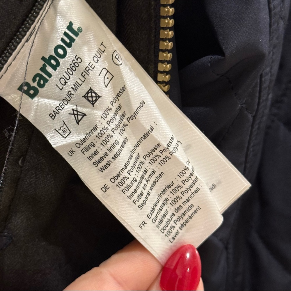 Barbour Millfire Quilted Jacket - image 8